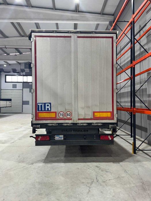 Шторный полуприцеп 92 куба