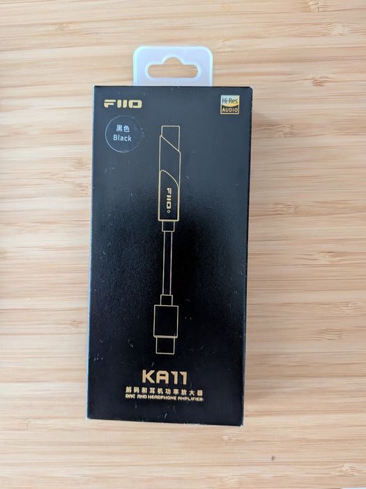 DAC și amplificator hi-fi căști Fiio KA11 (iPhone, lightning)