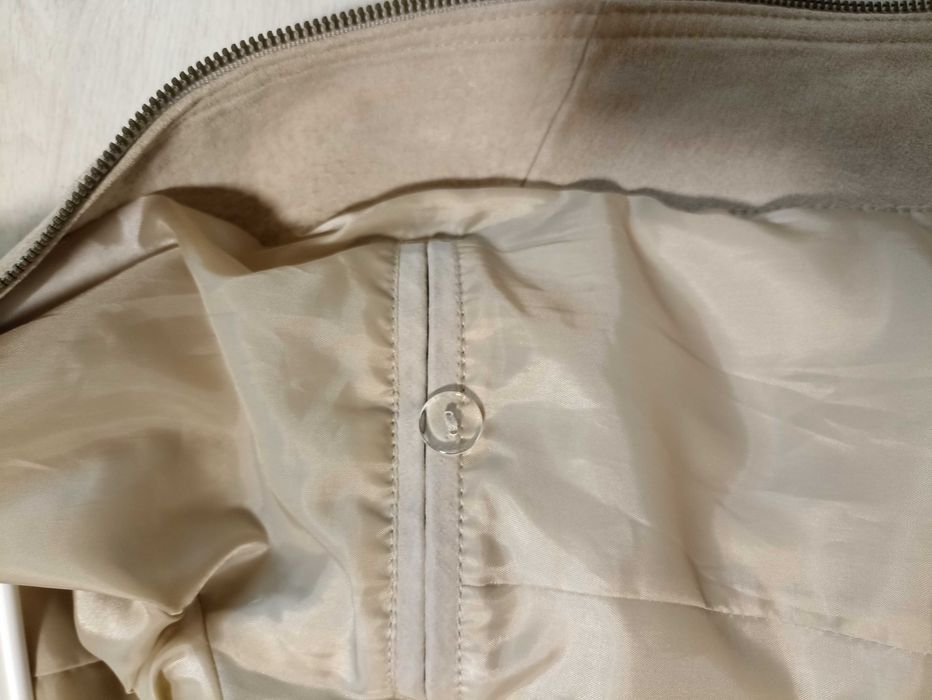 Мъжко яке от естествен набук, намалена цена.