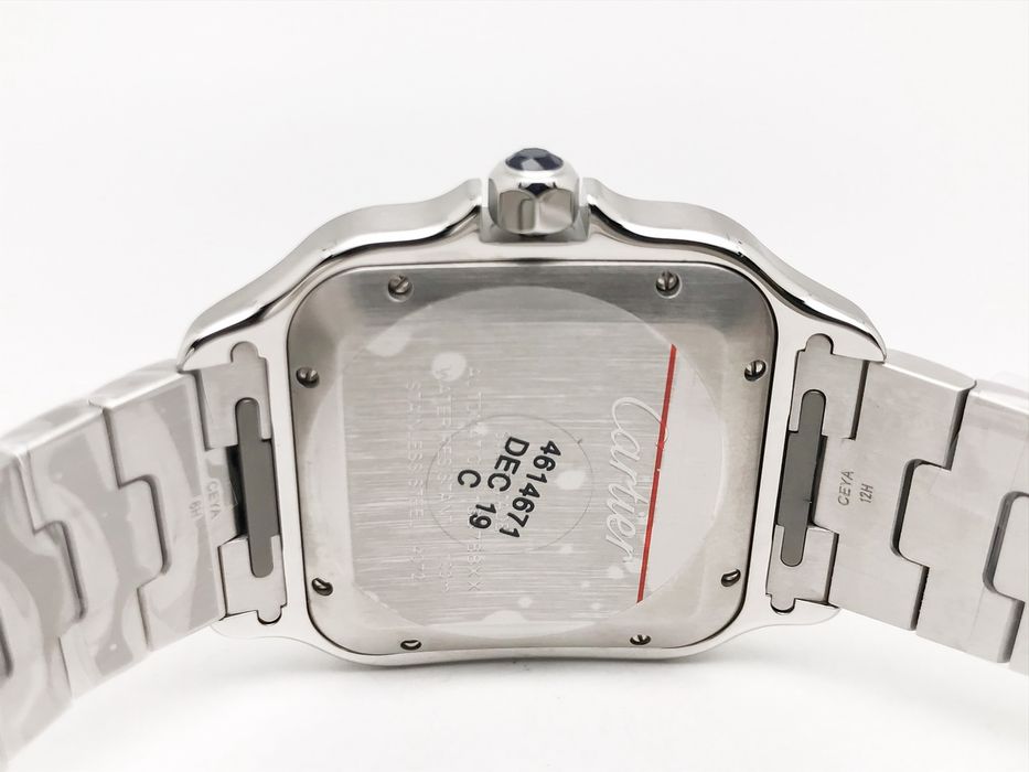 Cartier Santos de Cartier 40mm кафяв циферблат стомана автоматичен - QC снимки