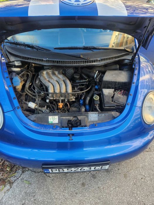 VW NEW BEETLE 2.0i 115hp CLIMA-GAZ INJ-Подгрев-Топ състояние!!