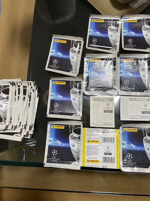 Стикери шампионска лига PANINI сезон 2008 - 2009
