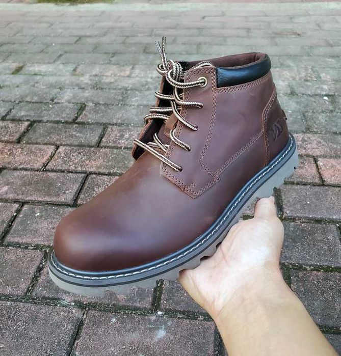 Ботинки мужские утепленные, зимние ботинки CAT [39-44]