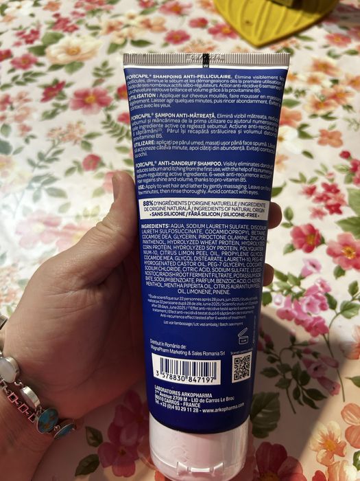 Vand sampon Forcapil antimatreata