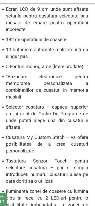 Masina de cusut profesionala