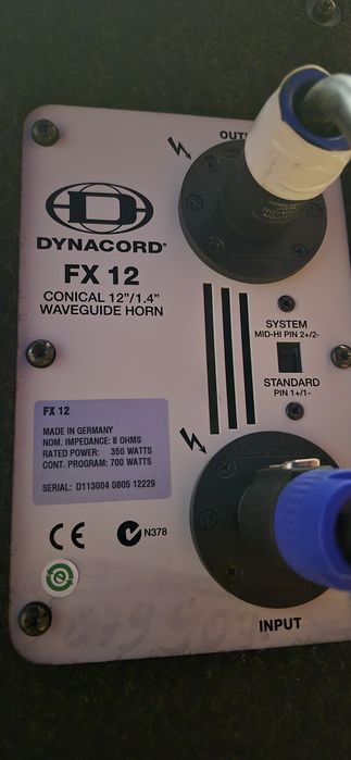 Продается звуковой комплект Dynacord XA2