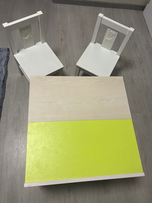 Детска маса с 2 столчета IKEA – комплект или поотделно