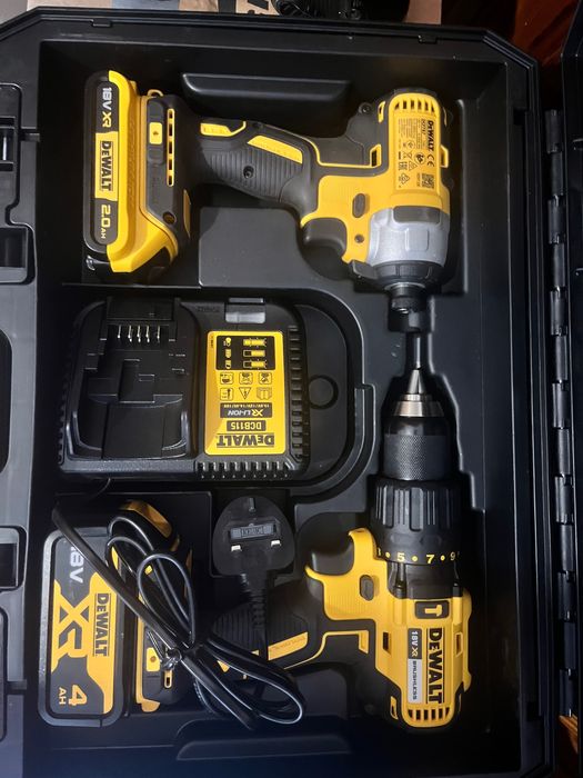 Безчетков Комплект Dewalt 18V XR DCF787 DCD778 нови