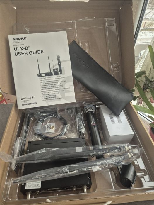 Microfon wireless Shure ULXD frecvență K51 capsula shure beta 58a