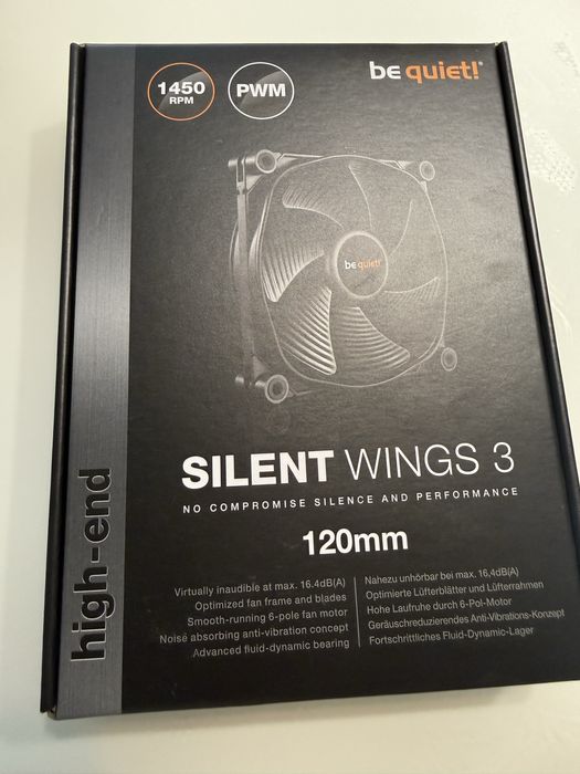 Ventilatoare be quiet! Silent Wings 3 120mm PWM – noi, nefolosite