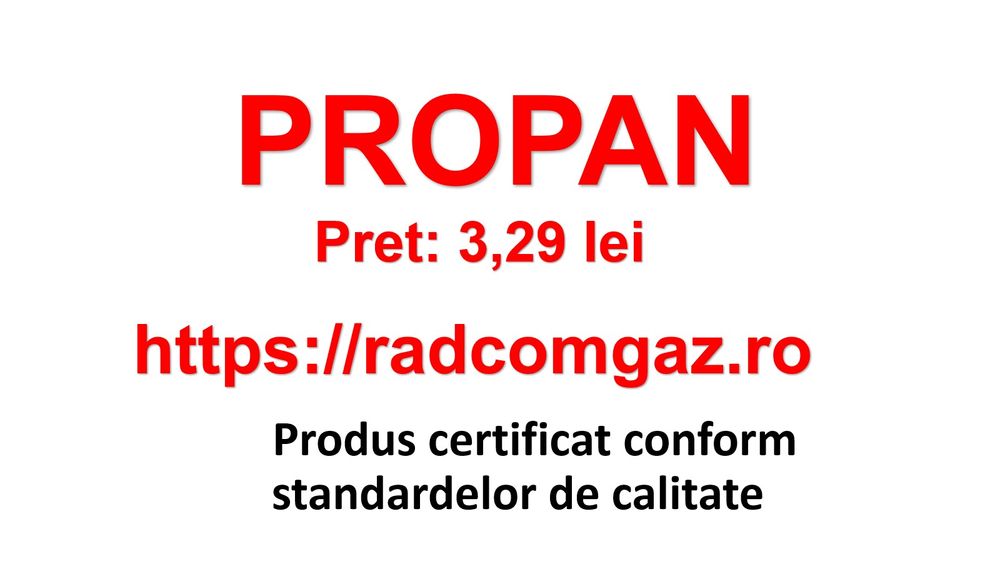 Vanzare de propan