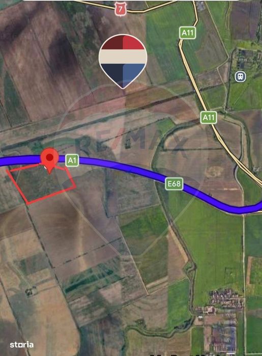Teren 113,750mp Arad / Autostrada A1