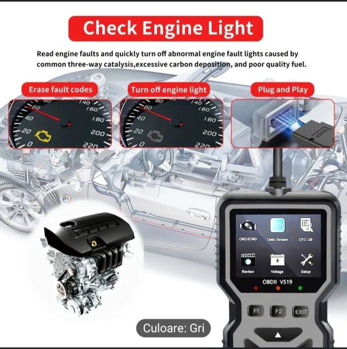 Diagnoza auto tester multimarca