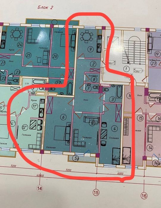 СРОЧНО‼ 3 комнатная 110 м² в ЖК Silk Road | 8/9 этаж | Кирпичный дом