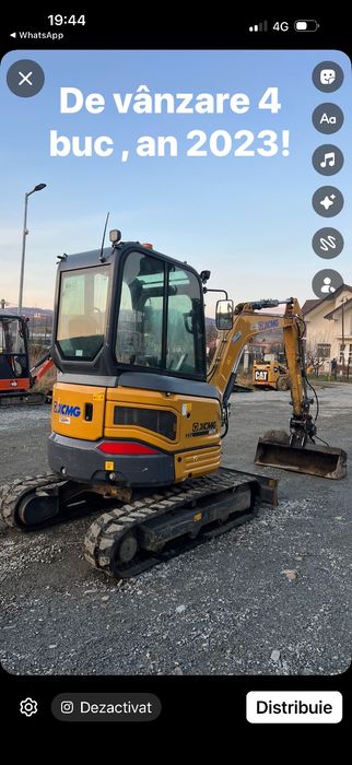 Miniexcavator XCMG 27 an 2023 !