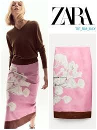 Нова ленена пола ZARA