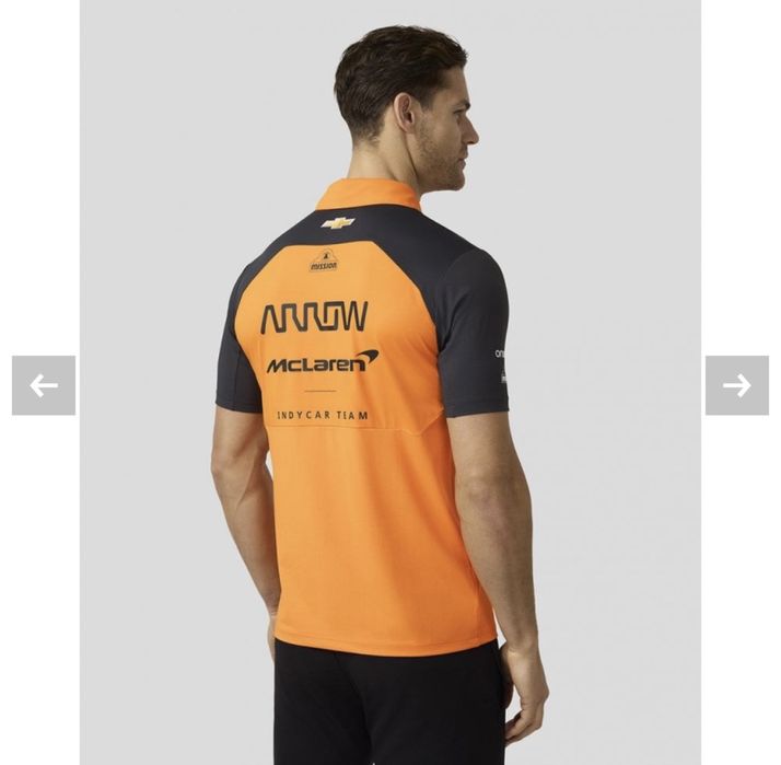 Castore McLaren Official Indy Car Team Polo Shirt (M)