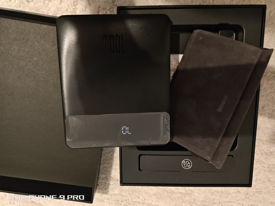 Power bank 20000Mha 100W blade / Profi subțire perfect pt laptop, telefon