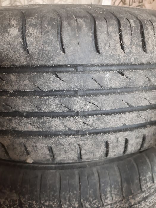 Продам летнию резину с дисками