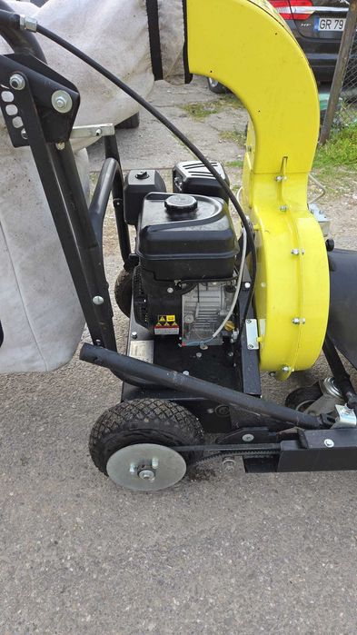 Aspirator profesional de gradina pentru frunze si deseuri Oswald OS10D2 SL - ca nou