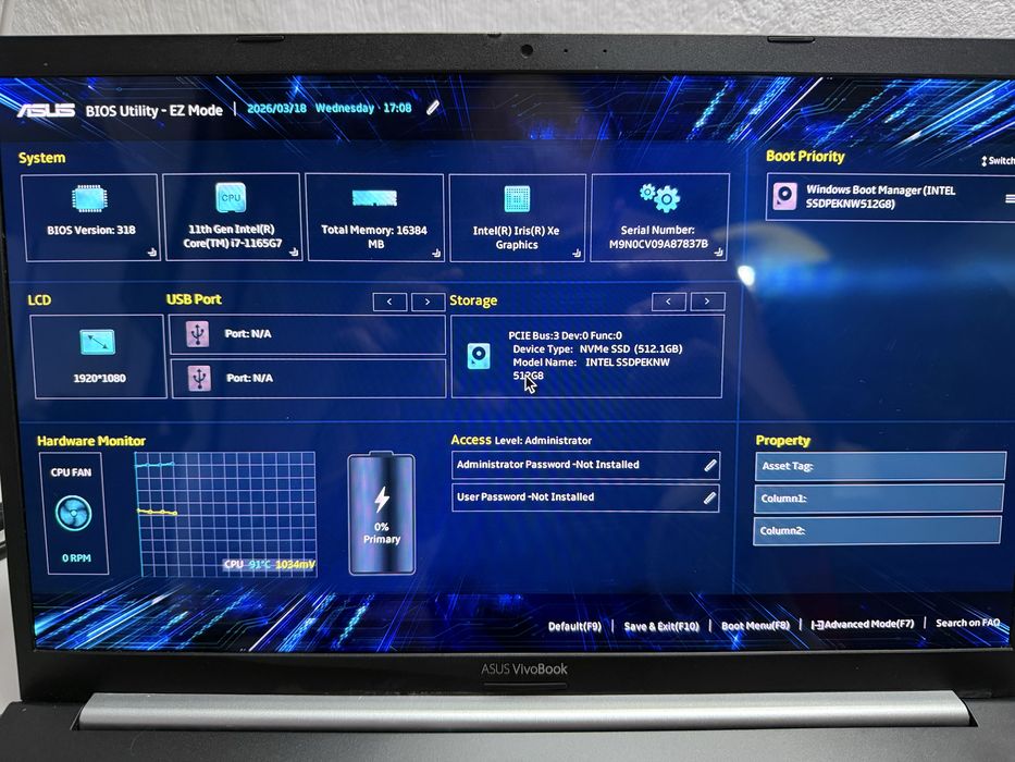 Asus VivoBook 15 / K513E на части