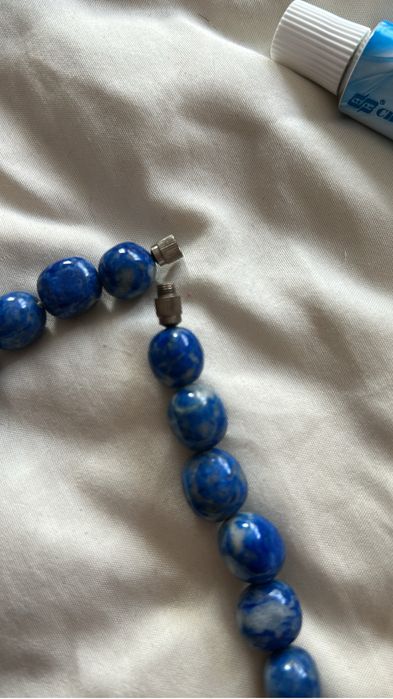 Бусы лазурит СССР