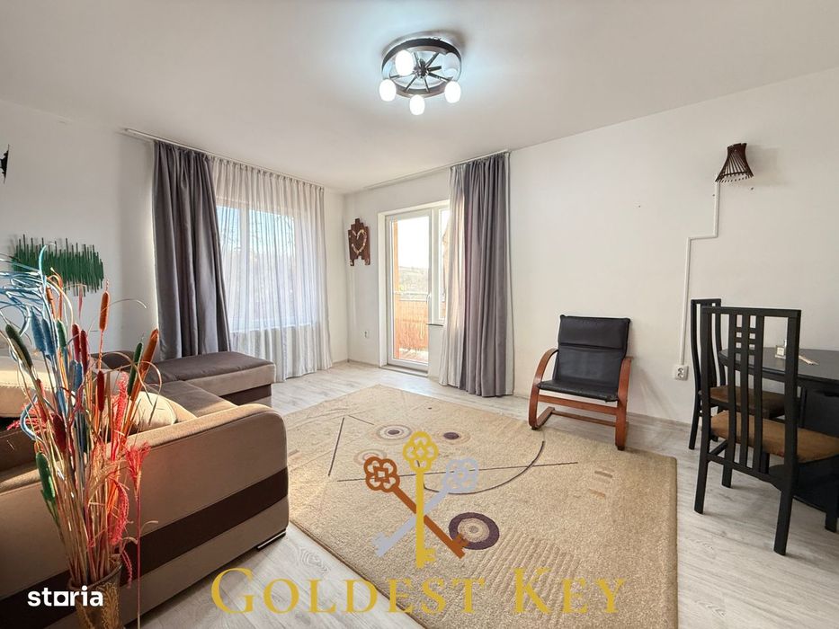 Apartament generos DECOMANDAT cu 2 camere si balcon