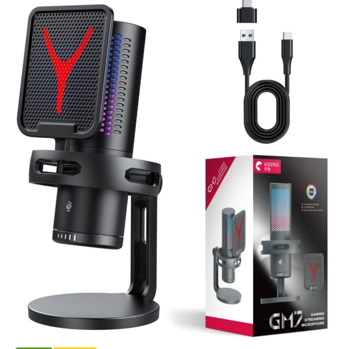 Микрофон Yanmai GM7A черный