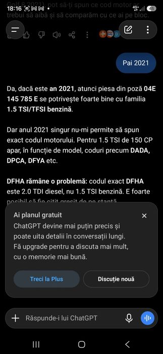 Vand doua motoare golf 7 și 8 1.0 și 1.5 tsi