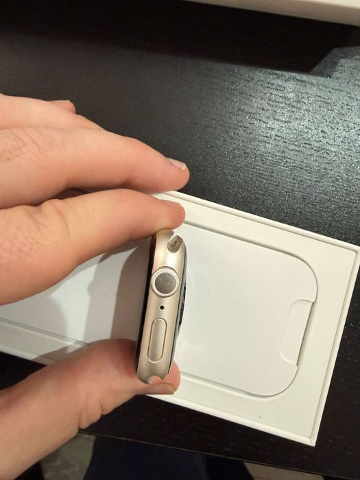 apple watch 7 41 silver impecabil