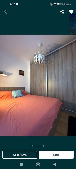 Închirierie Studio dublu cu parcare, bloc 2015, Pipera complet mobilat și utilat