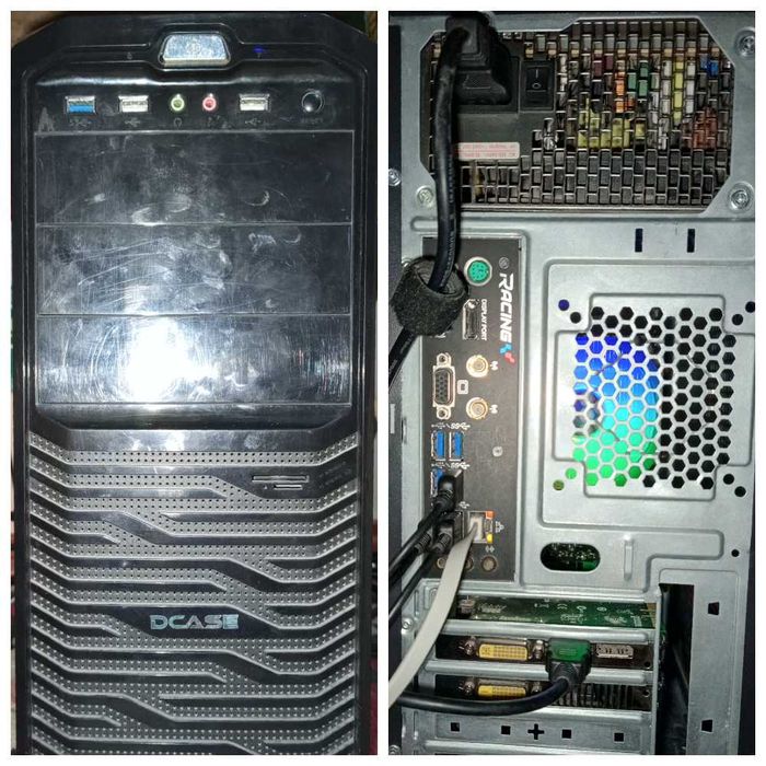 Core i5-10400F Biostar Z490 GTX760 16RAM 528SSD 250HDD 550W