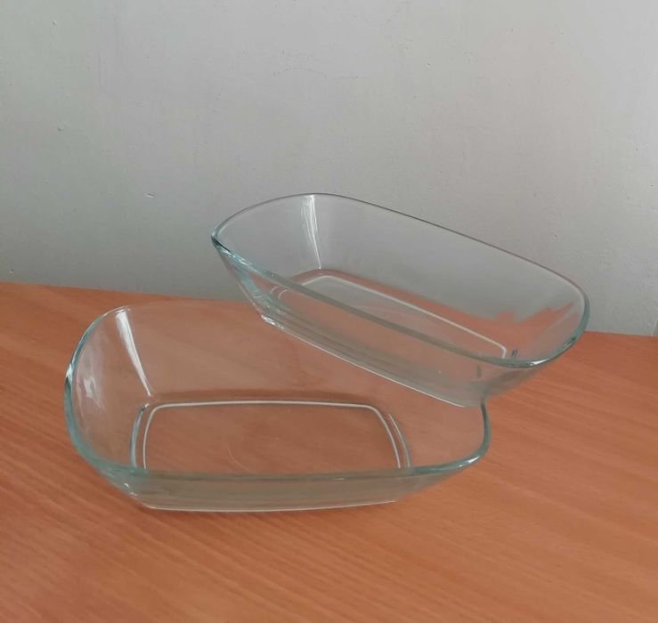 Комплект от 2 стъклени купички