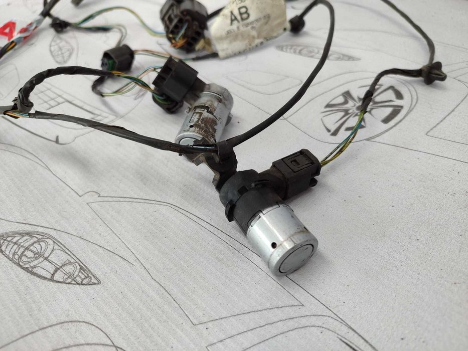 Senzori Parcare Spate (2 Buc.) + Instalatie Jaguar XF (X250) Sedan 2007–2015 / Cod OEM 8X23-15B484-AB (5D2)