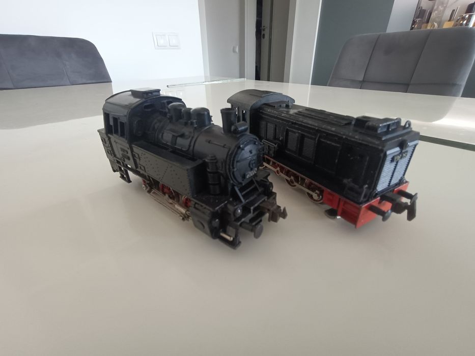 Macheta locomotiva trenulet Electric