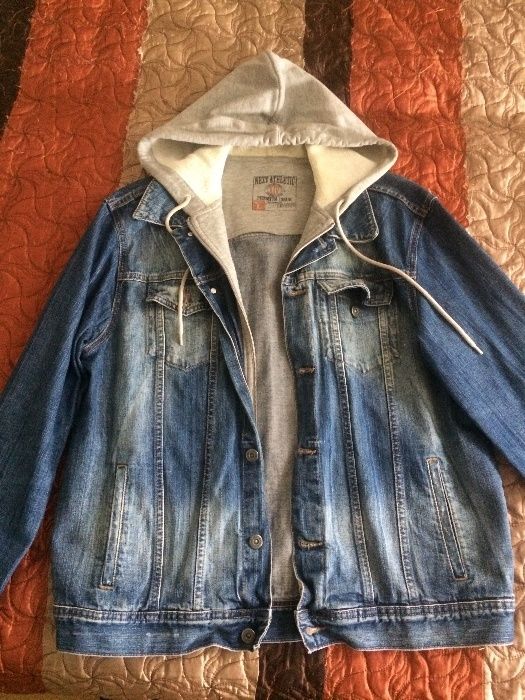 яке G-Star Дънково яке със качулка NEXT ATHLETIC