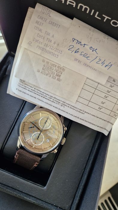 Hamilton railroad auto crono