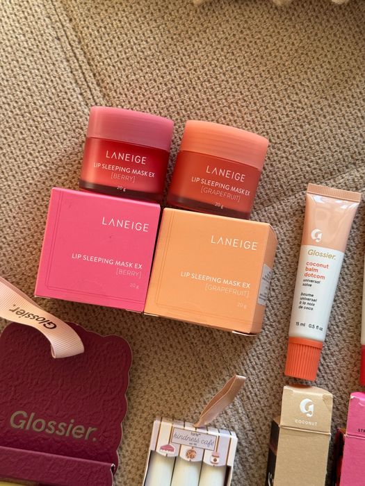 НОВО балсами и маски за устни Tarte, Laneige, Tatcha, Glossier
