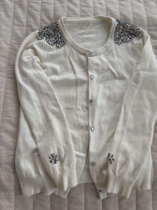 Кофта со стразами