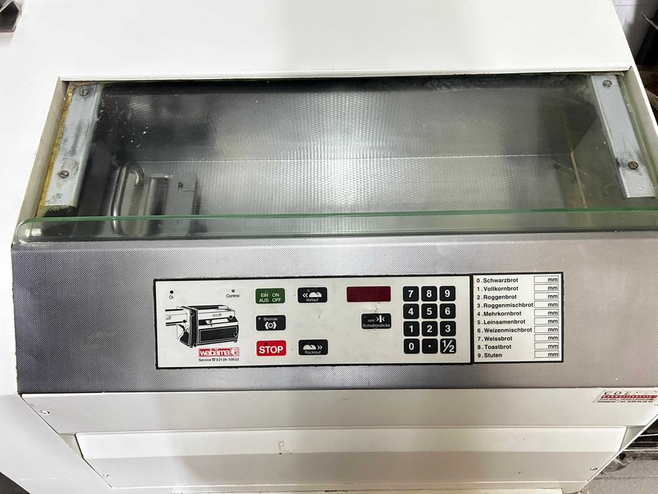 Masina de feliat paine automata WABAMA Circumat - cu disc