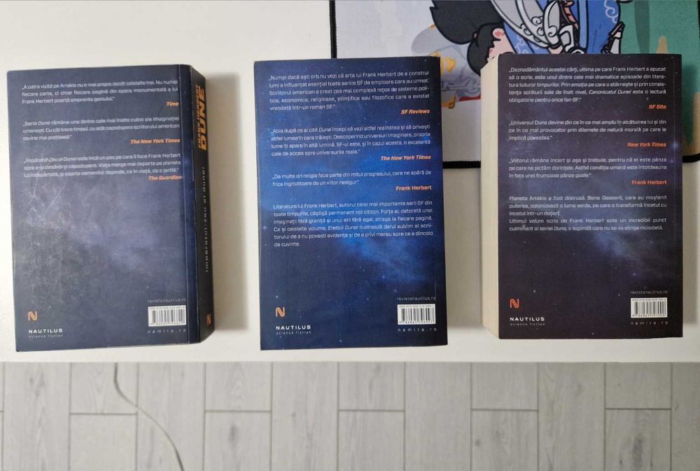 Dune – Frank Herbert (vol. 4–6, ediția Nautilus)