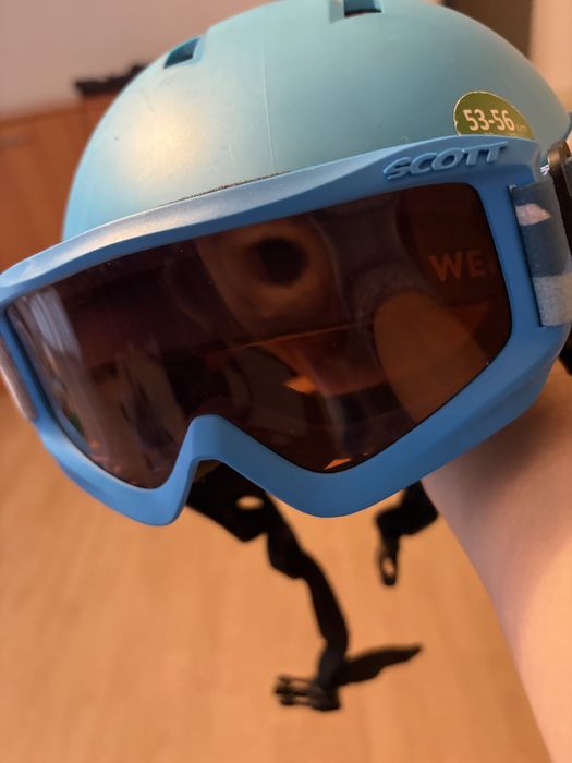 Casca si ochelari ski