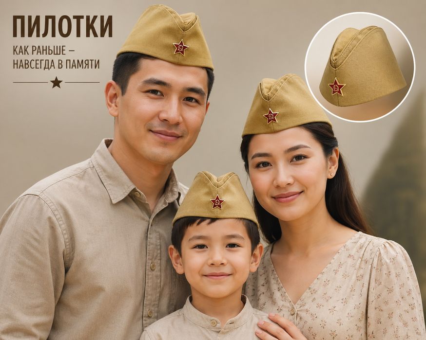 Пилотка , пилотки, флажки , значки ,день победы