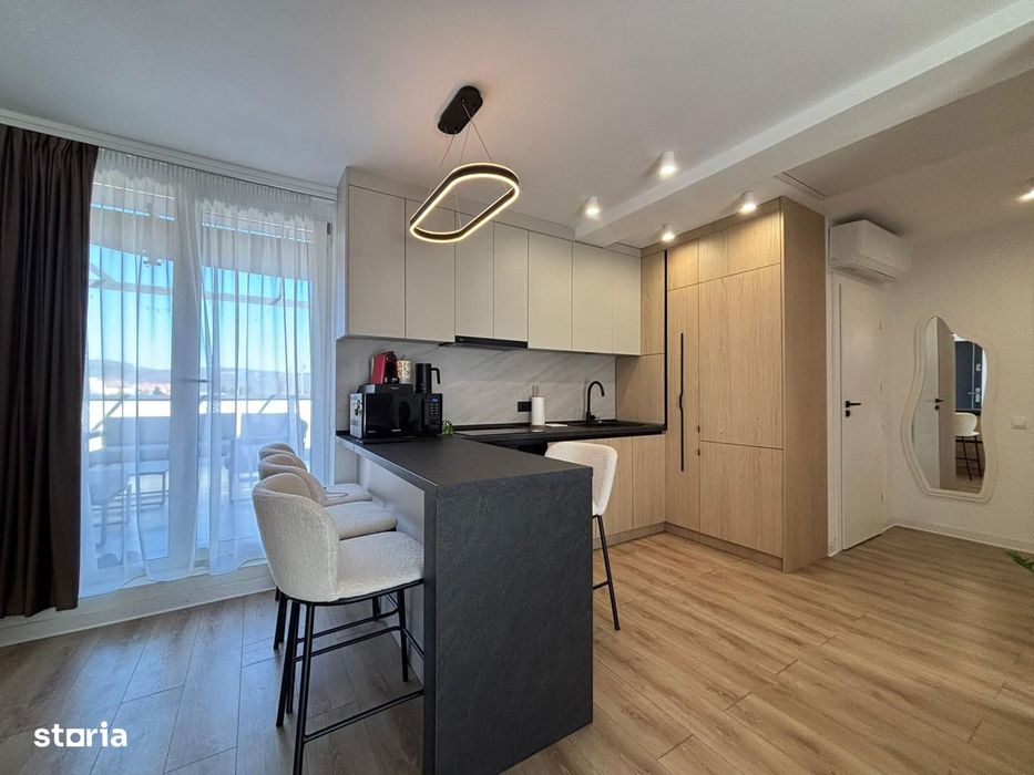 Penthouse 3 camere, terasa 60 mp, 2 locuri de parcare – Selimbar