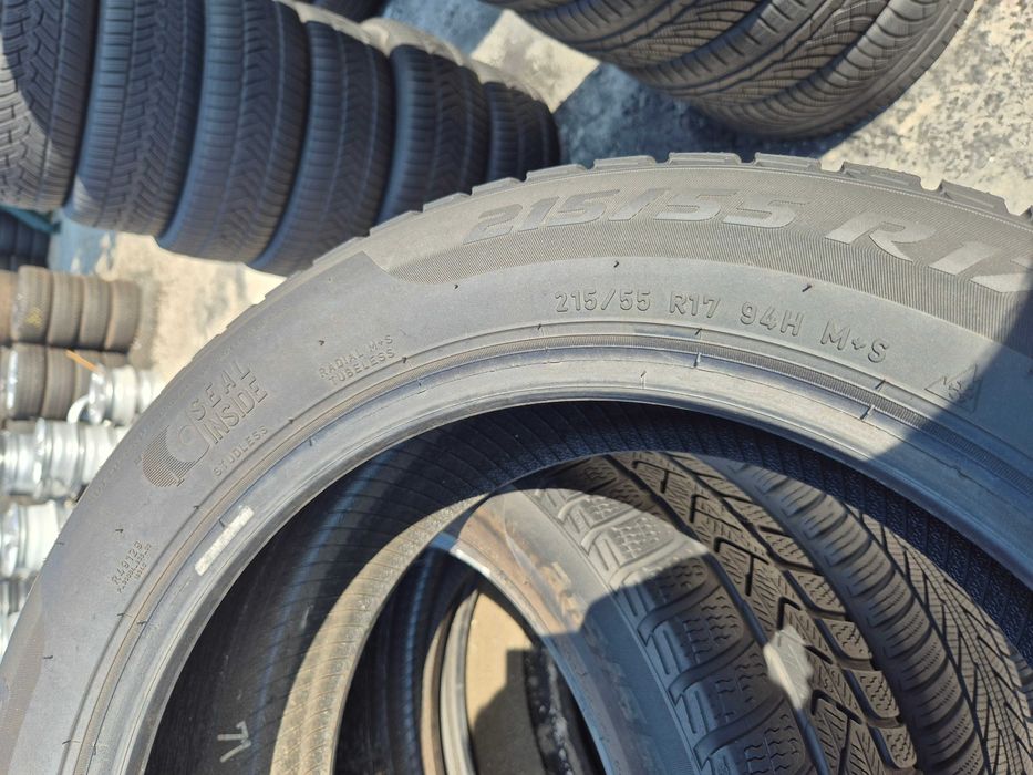 2 Anvelope M+S - 215/55/17 - PIRELLI - Stare Foarte BUNA - DOT 2023 !
