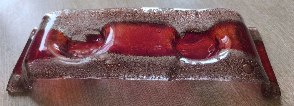 Стъклен свещник за две свещи