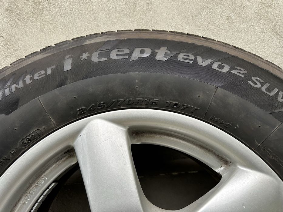 Set roti 245/70R16 M+S(dot2021)5x139,7 intre prezoane