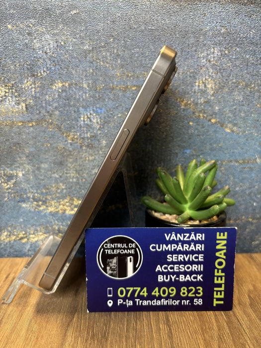 Iphone 15 Pro Max/256Gb/Garantie 2Ani Centrul de Telefoane/Rate
