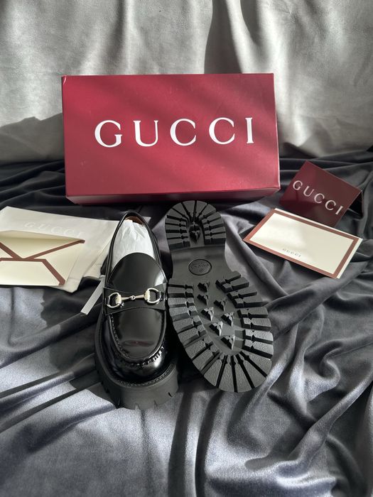 Mocasini Ghete Gucci Loafers Horsebit size 40