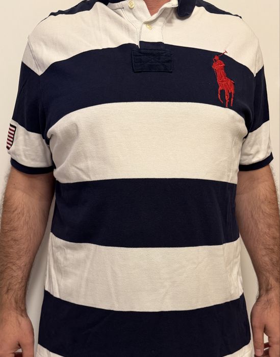 Vand tricouri barbati Lauren, Polo, mar XXL, stare foarte buna Bacau